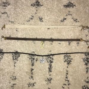 cute chokers! $5 each, 2 for $7, 3 for $10
